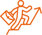 Ikona rozwoju biznesowego